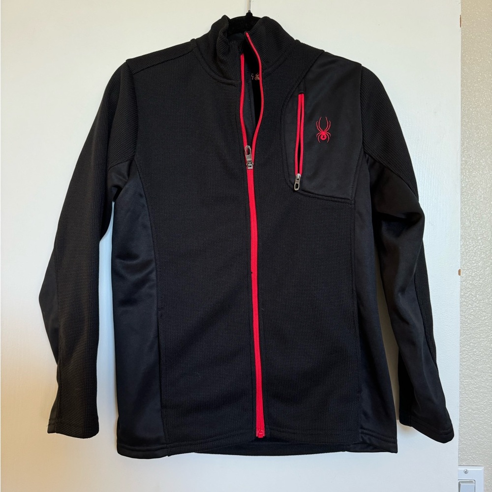 Spyder boys full zip jacket